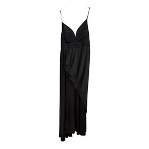 Faeriesty Chic Asymmetrical Black Dress